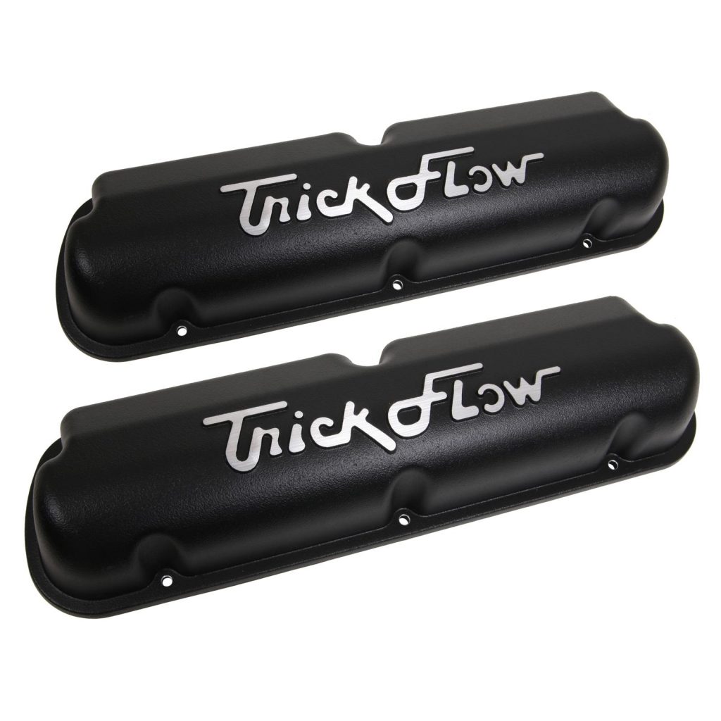 Trick Flow® Cast Aluminum Black Valve Covers 5.0/5.8L Total Engine